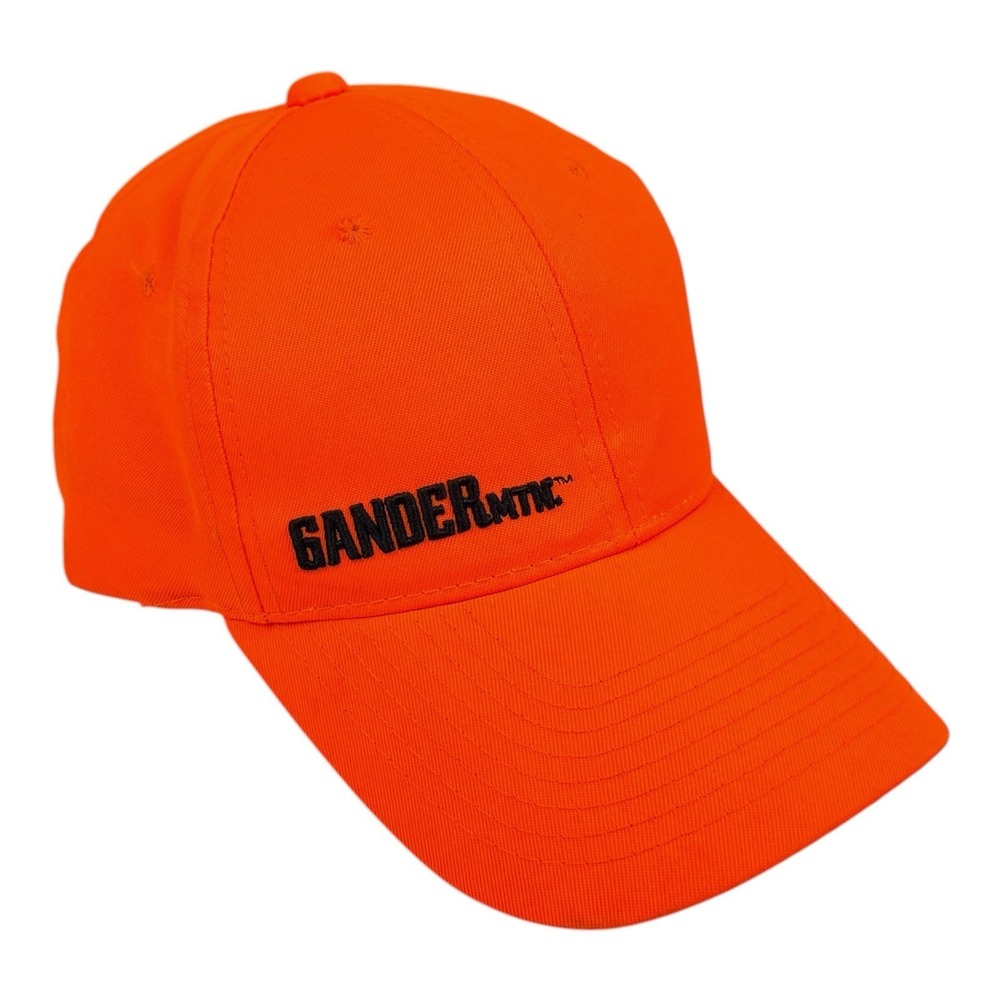 Gander Mountain Hat Strapback Blaze Orange Hunters Safety Graduate